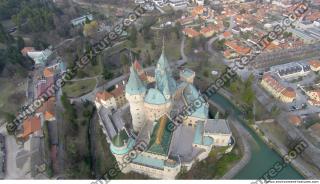 bojnice castle from above 0003